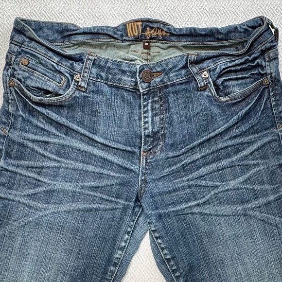 Kut From The Kloth Straight Leg Mid-rise Ankle Jean, Women's Size 10 - Picture 4 of 12